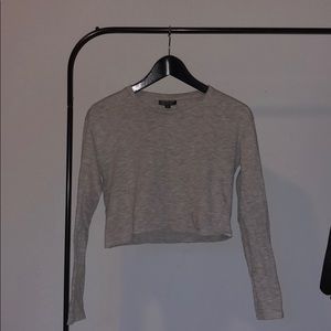 Long sleeve Crop Top